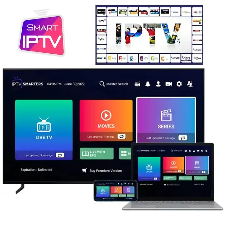 Plusieurs interfaces pour choisir la meilleure application IPTV